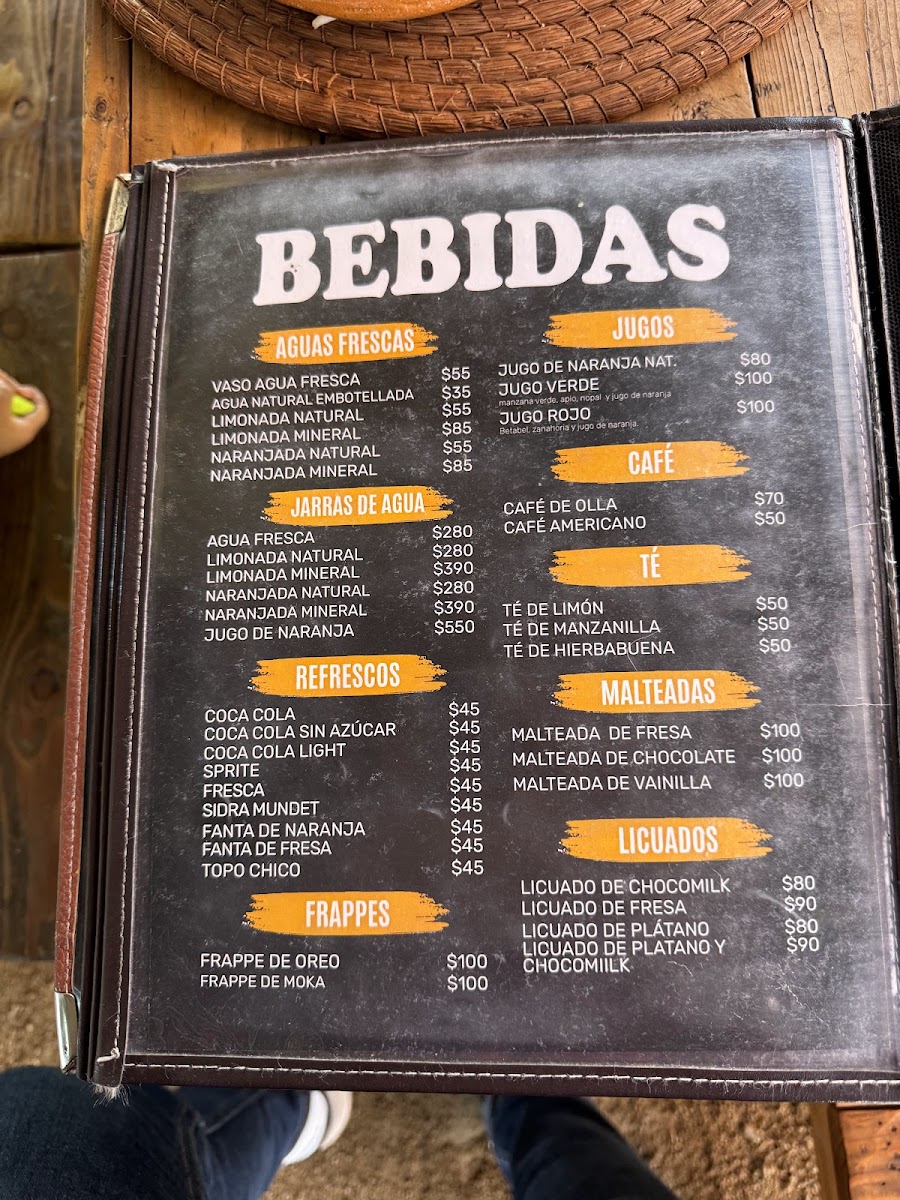 Asadero Campestre La Marquesa Menu - Image 2